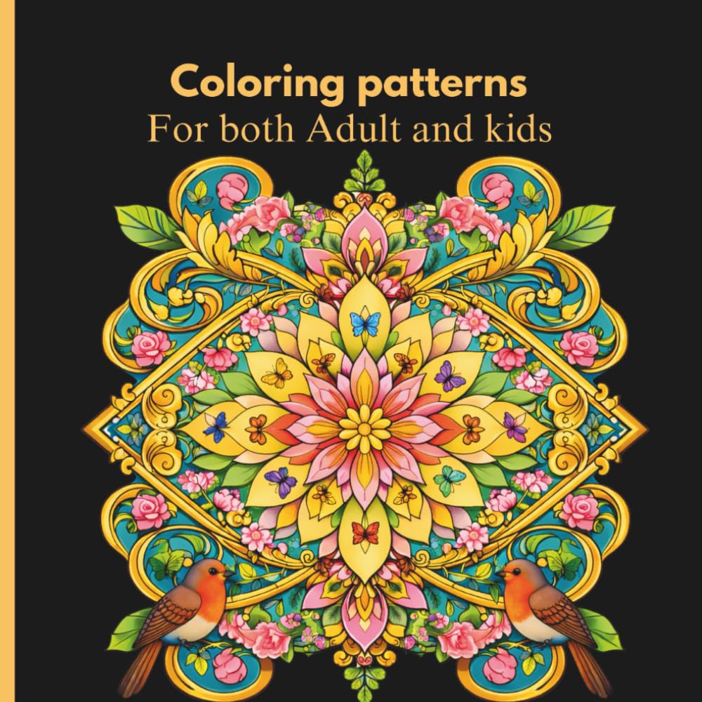 Amazing patterns: Coloring Book