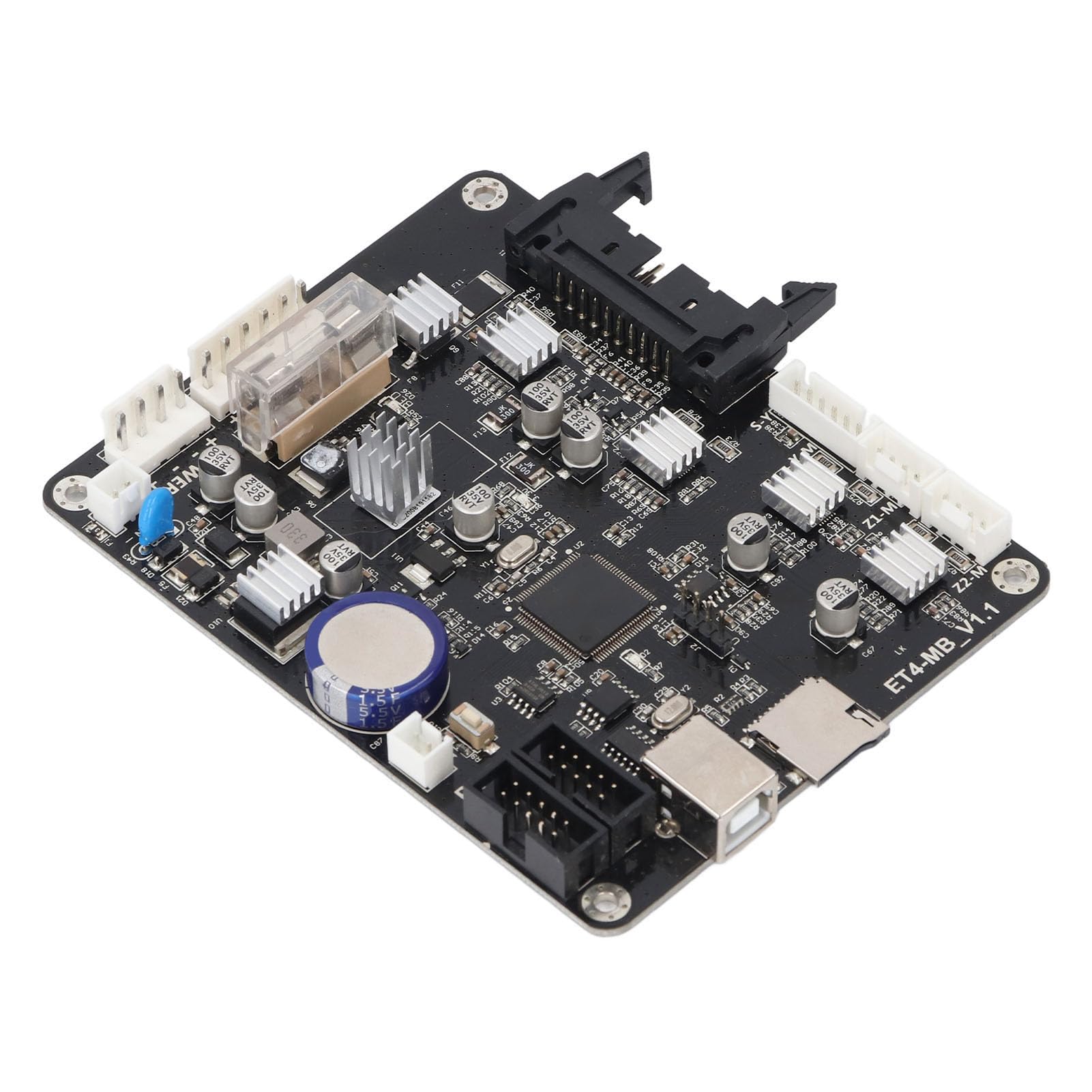 Aramox 3D-Drucker-Motherboard 32-Bit-PCB-Mainboard mit A4988-Treiber STM32F407 8 Bis 35 V Offline- und Online-Druck-Firmware-Update für Anet ET5X-Benutzer