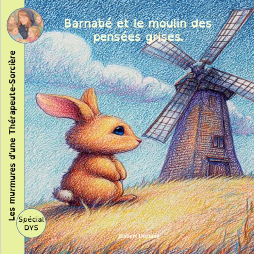 Les murmures d'une Thérapeute-Sorcière: Barnabé et le moulin des pensées grises.