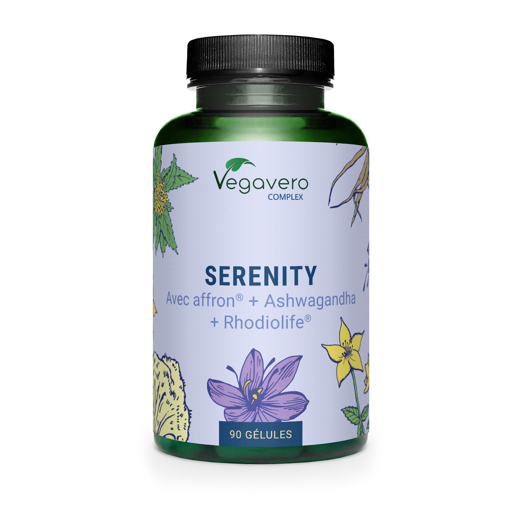 Complexe Sérénité | Humeur + Anti stress | Millepertuis, Rhodiola, Safran, Trypt