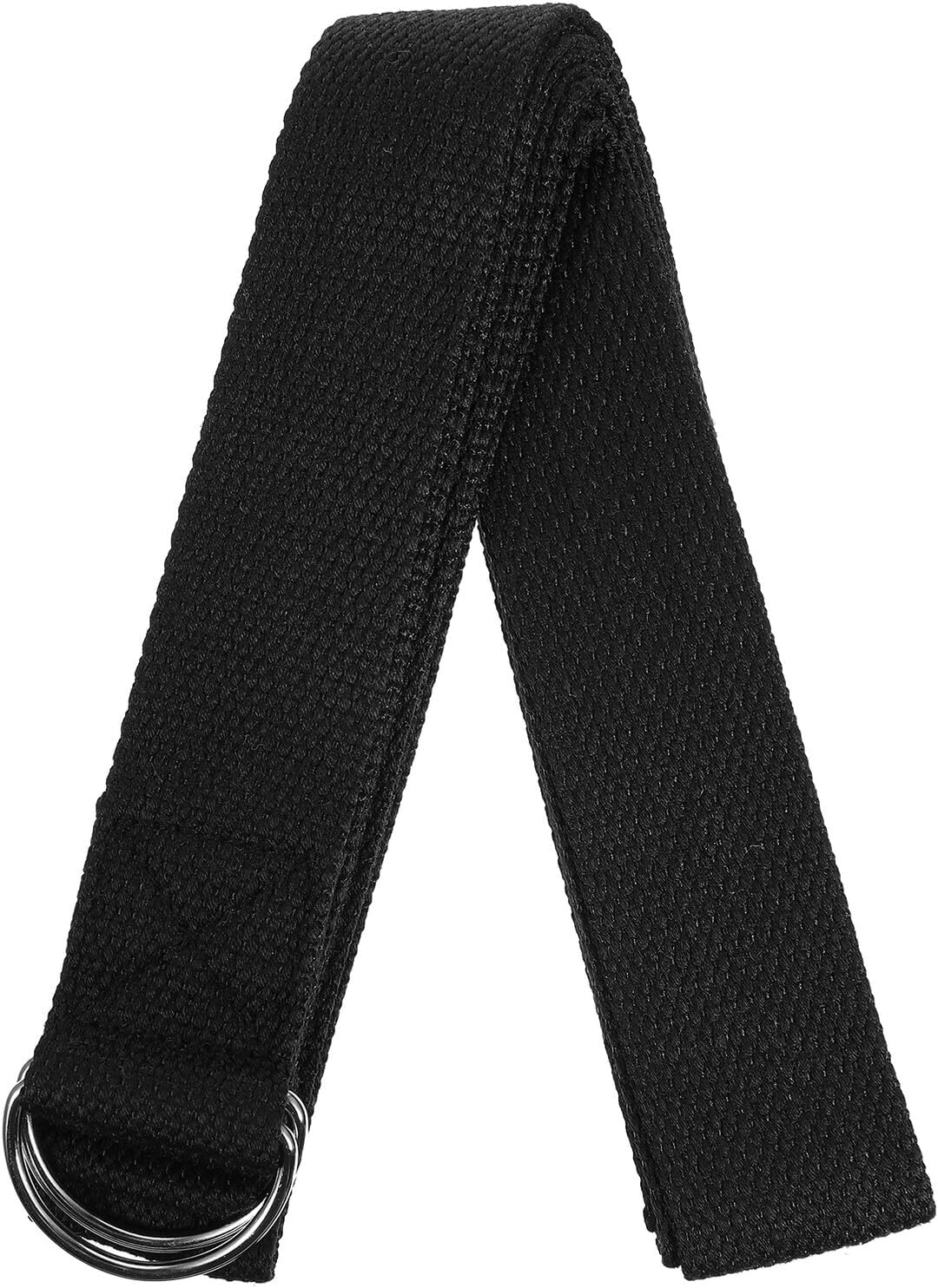Yoga Strap with Buckle for Stretching and Strength Training Polyester Cotton Fitness Band for Dancers Athletes and Yoga Practitioners Portable and Versatile Exercise Accessory