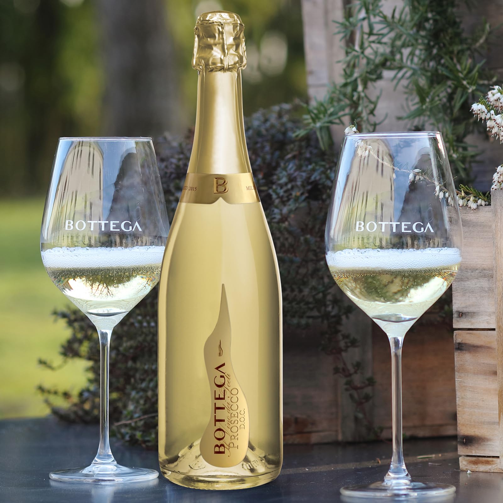 Bottega Il Vino dei Poeti Prosecco DOC Spumante Extra Dry - 750ml (Confezione da 6)