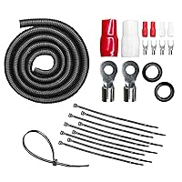 Vista 5 de CT Sounds Kit completo de instalación de cableado de amplificador CCA calibre 1/0, AMPKIT-0GA-PRO