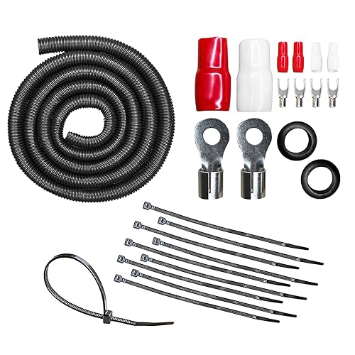 Miniatura 5 de CT Sounds Kit completo de instalación de cableado de amplificador CCA calibre 10, AMPKIT-0GA-PRO