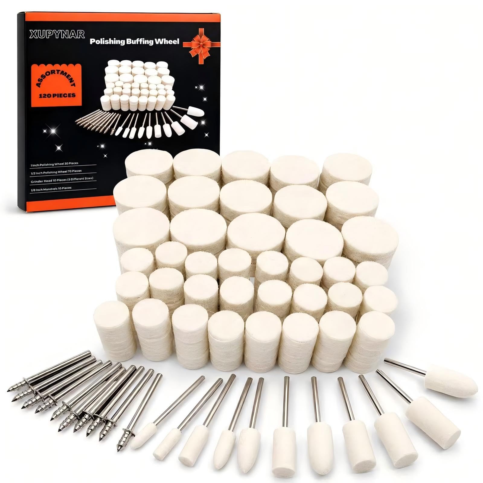 Dremel Buffing Wheels - 100pcs Polishing Kit -7
