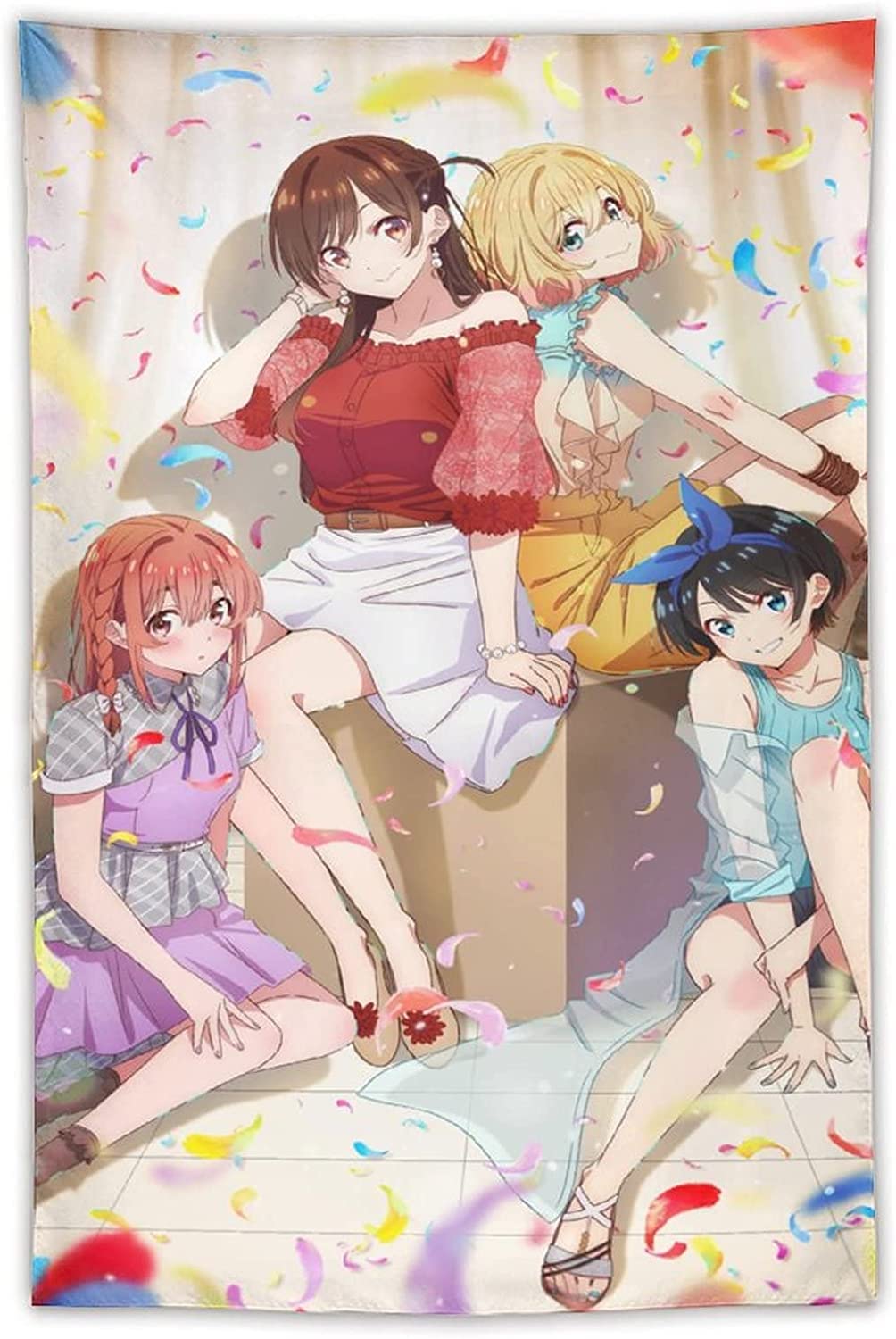 【限定品】彼女、お借りします キャンバスアートボード 水原千鶴 限定販売】彼女、お借りします キャンバスアート 水原千鶴