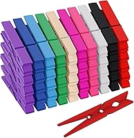 Vista 10 de 50 unids 2.2 pulgadas coloreados alfileres impermeables de metal Chip Clips Clip de acero para bolsa de alimentos, bolsa de papas fritas, papel