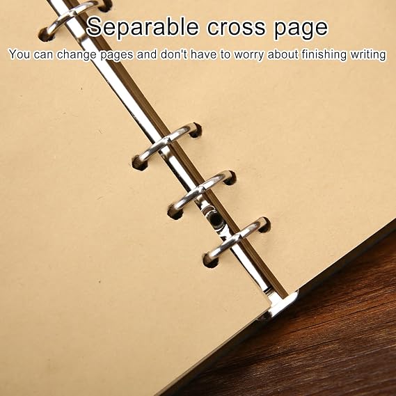 Vintage Journal Diary Smooth Writing Planner Book School Supplies