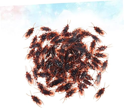 Miniatura 7 de BESTOYARD Juguete realista de broma de cucarachas de Halloween, broma de cucarachas falsas, 450 piezas, juguetes de Halloween, cucarachas falsas,