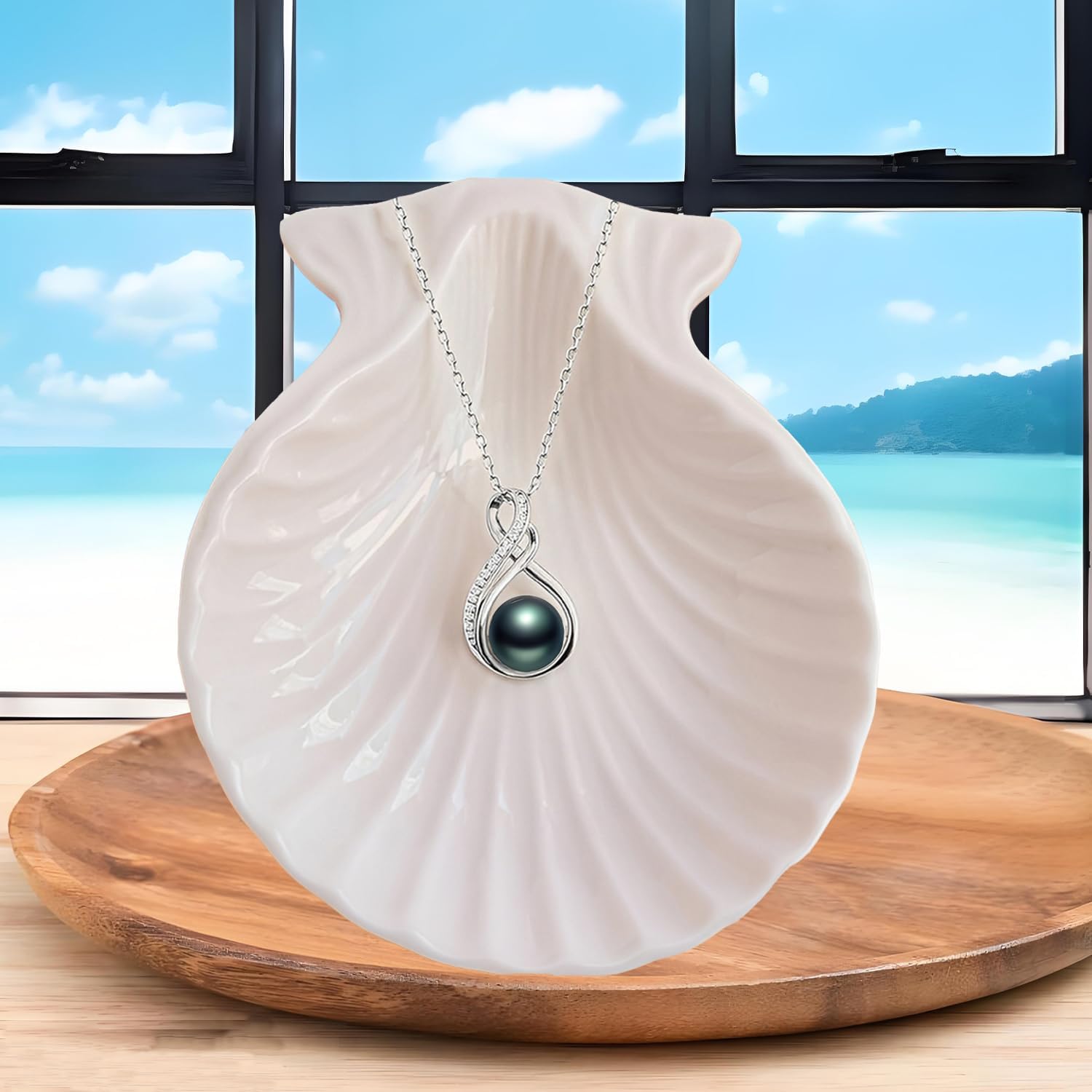 MGOOL Great Grandma Gifts 925 Sterling Silver Pearl Pendant Necklace For Grandma Jewelry Birthday Christmas Mother’s Day Gifts For Nana - Image 4