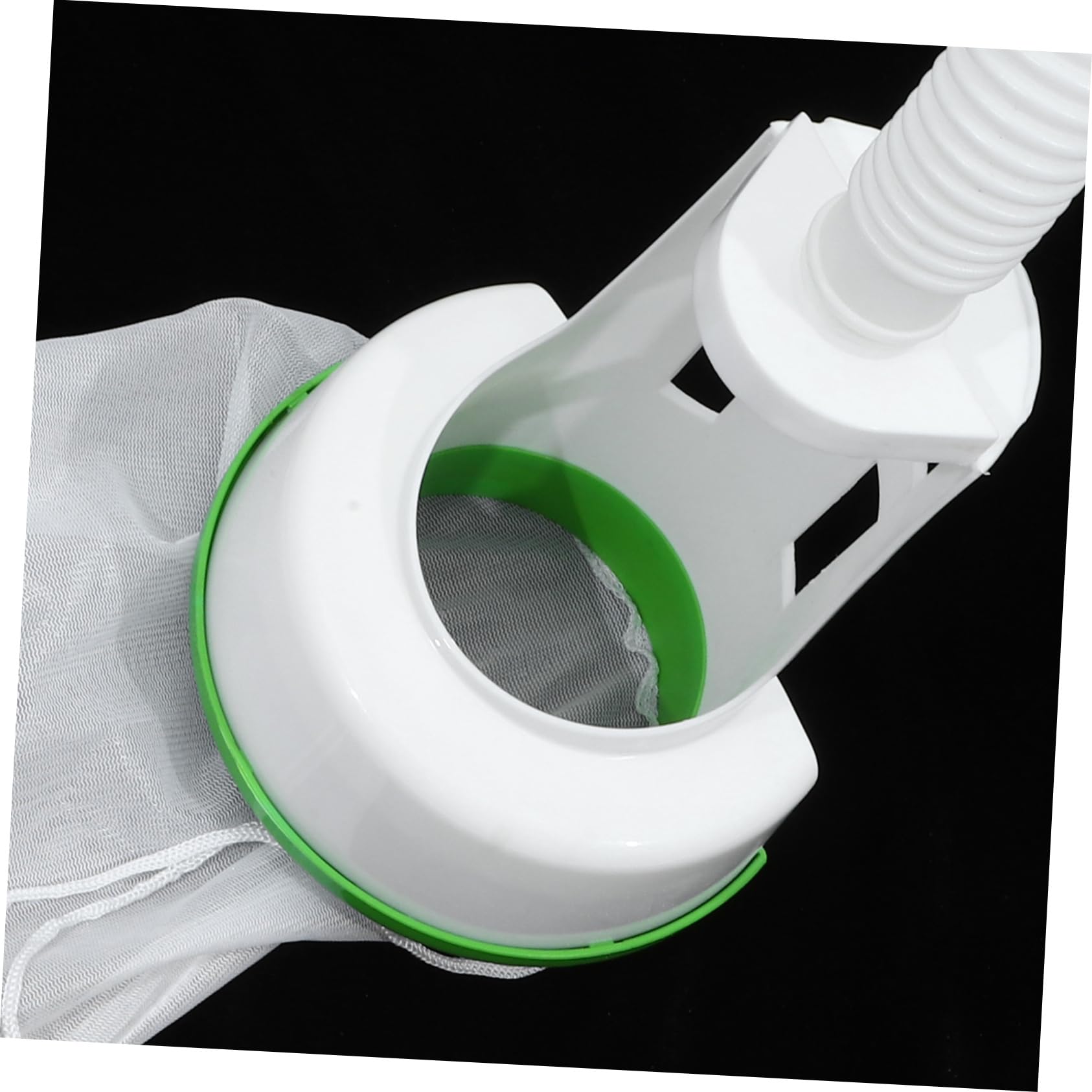 SUPVOX Chaussettes de Skimmer de Piscine en Nylon Blanc avec Tuyau Connecteur Abs pour Collecte et Débris Espaces Extérieurs Grands