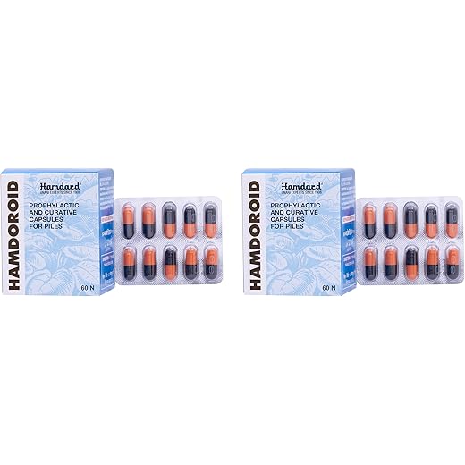 Hamdard Hamdoroid Relief - 120 Capsules