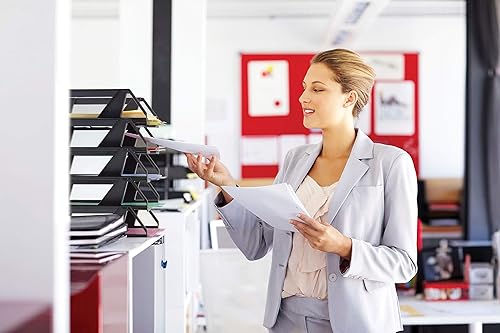 Miniatura 8 de Bandeja de carga lateral Officemate 26212 reciclada Negro