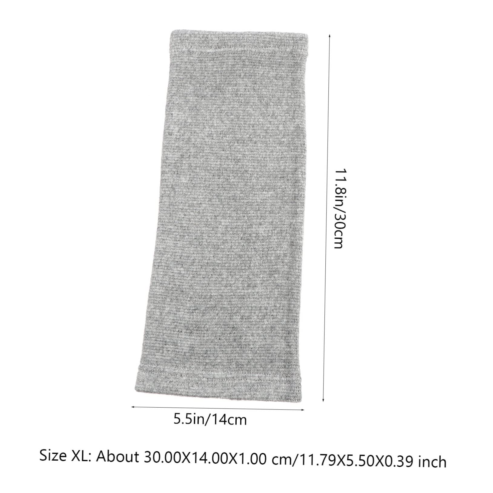 MUCKLILY 2Pcs Knee Warmer Sleeves Thermal Support Pads for Joint Relief Comfortable Brace Wraps for Design for Running and Gardening