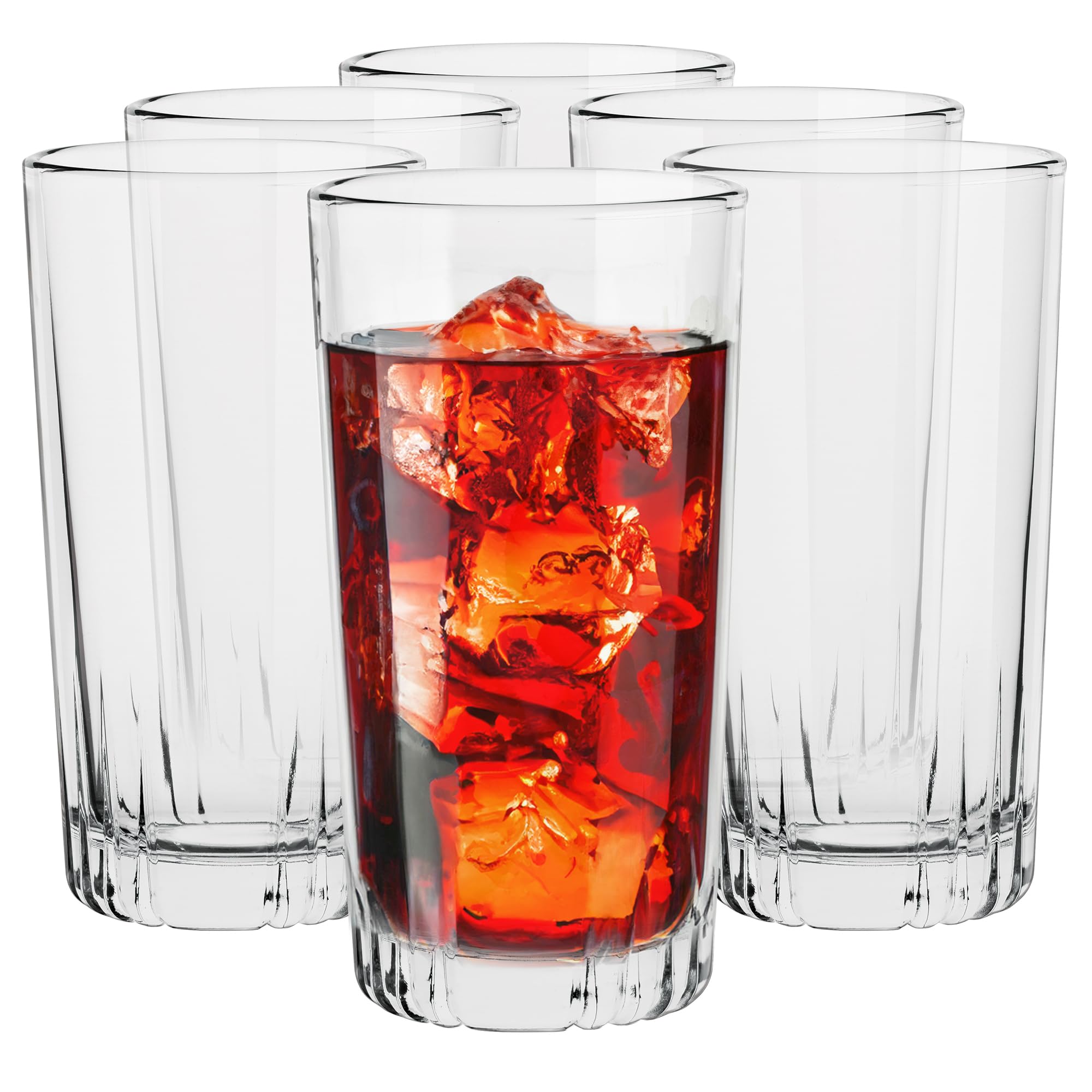 Lot De 6 Verres à Cocktail Cuba Libre TREND FOR HOME - 630ml, Design Rétro