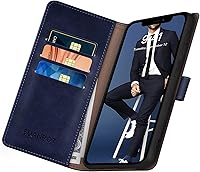 Vista 35 de SUANPOT for iPhone 13 Pro（Non iPhone 13 6.1 5G with RFID Blocking Wallet case Credit Card Holder,Flip Book PU Leather Phone case Shockproof Cover