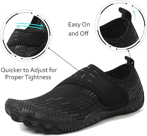 Miniatura 4 de Zapatos de Agua para Hombres y Mujeres de Secado Rápido Descalzos para Natación Playa Piscina Zapatos Acuáticos Calcetines de Yoga Acuáticos para
