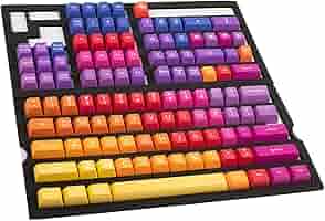 Amazon.co.jp: Ducky x Hardcap Afterglow 108 キー SA