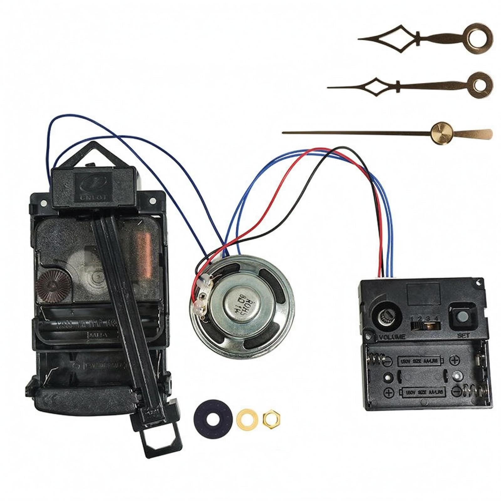 Clock Movement Accessory Kit Speaker Included Hourly Chime Movement Kit Wired Timepiece Parts Bulk Kit-hr03082-gold|Collectibles| Decorative Collectibles| Clocks| Replacement Parts & Tool-image-48