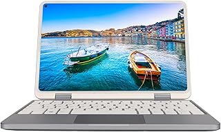 Laptop Com Tela Sensível Ao Toque de 10,8 Polegadas 2 Em 1, Tela FHD Giratória, Rotação de 360 graus, 8 GB de RAM + SSD de 1 TB, Caneta Sensível Ao Toque, 11 (8+1 TB plugue da