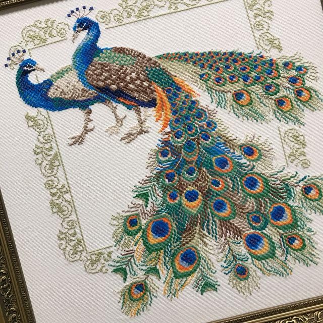 RIOLIS - Peacocks 767, Animals Cross Stitch Kits 18,9