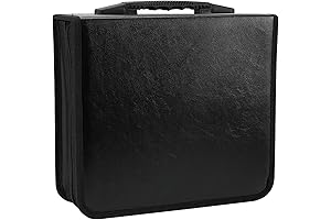 Konelia 520 Slots PU Leather CD Case
