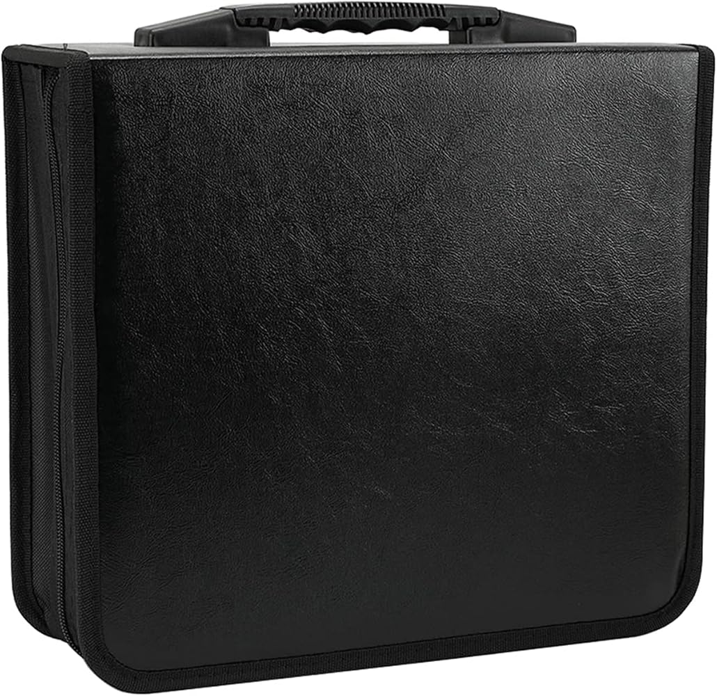 Amazon.com: Konelia Large Capacity PU Leather CD DVD Storage Case Amazon.com: Konelia Large Capacity PU Leather CD DVD Storage Case