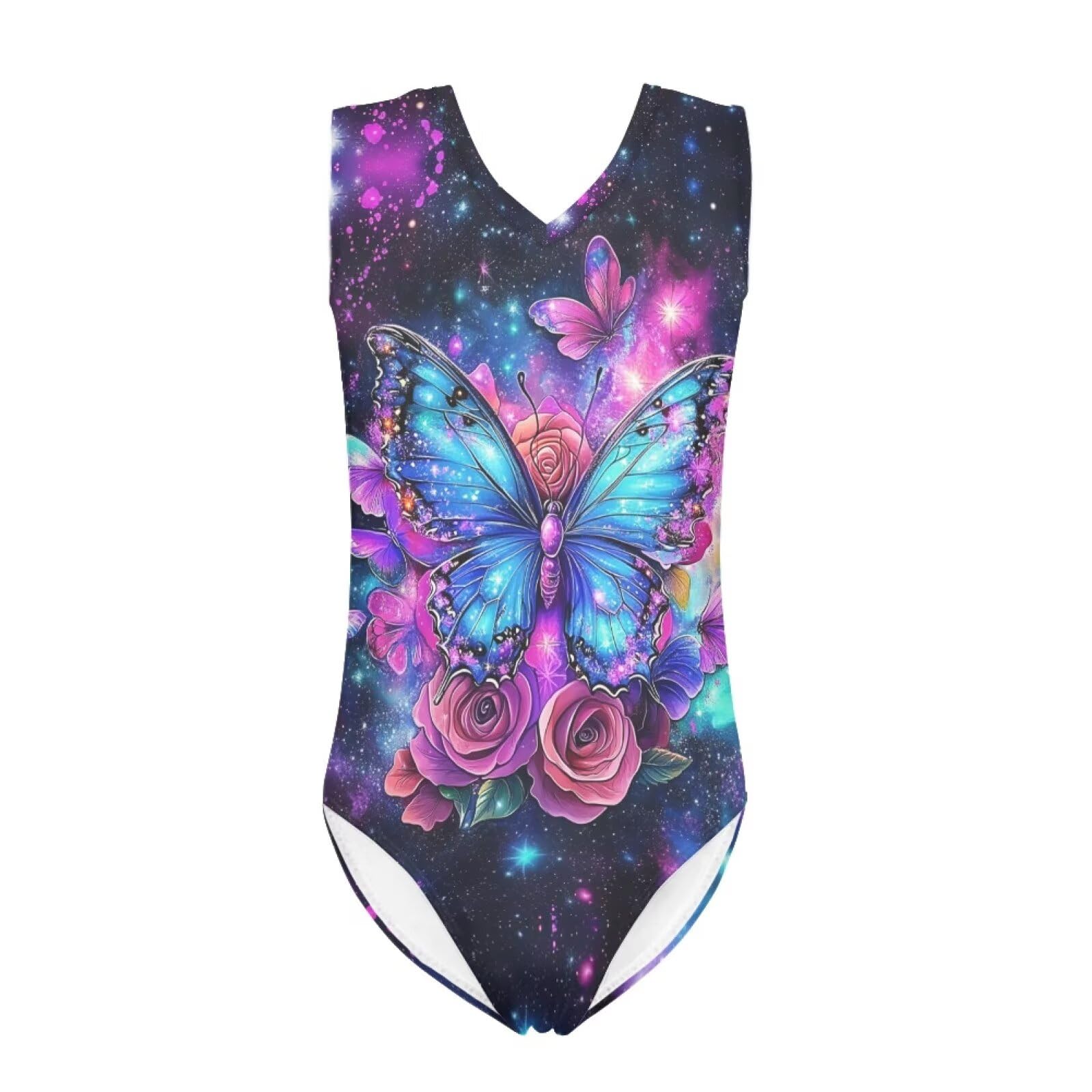 ZFRXIGN Leotards for Girls Gymnastics 3-14 Years Kids Dance Clothes Summer Beachwear