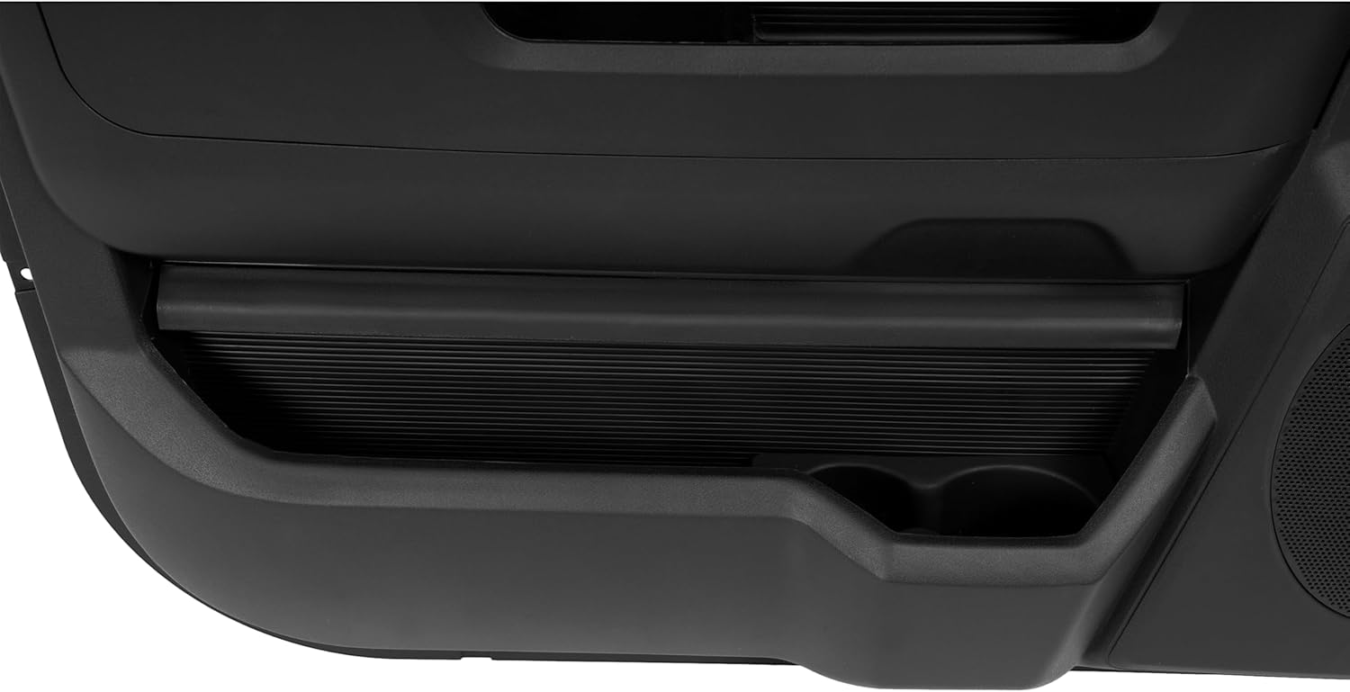 ALMULOO Driver Inner Door Panel Compatible with 2013-2018 Dodge Ram 1500 2500 Replacement for 1VZ371X9AF Interior Door Panels Plastic Black Left