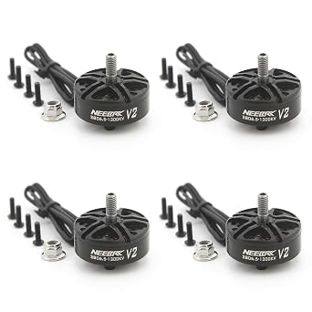 2807 2806.5 Brushless Motor 1300KV RC Electric Motors 6S Drone Motor for APEX Mark4 Mark5 XL5 7/8/10inch FPV Drone Frame Racing Quadcopter 4PCS