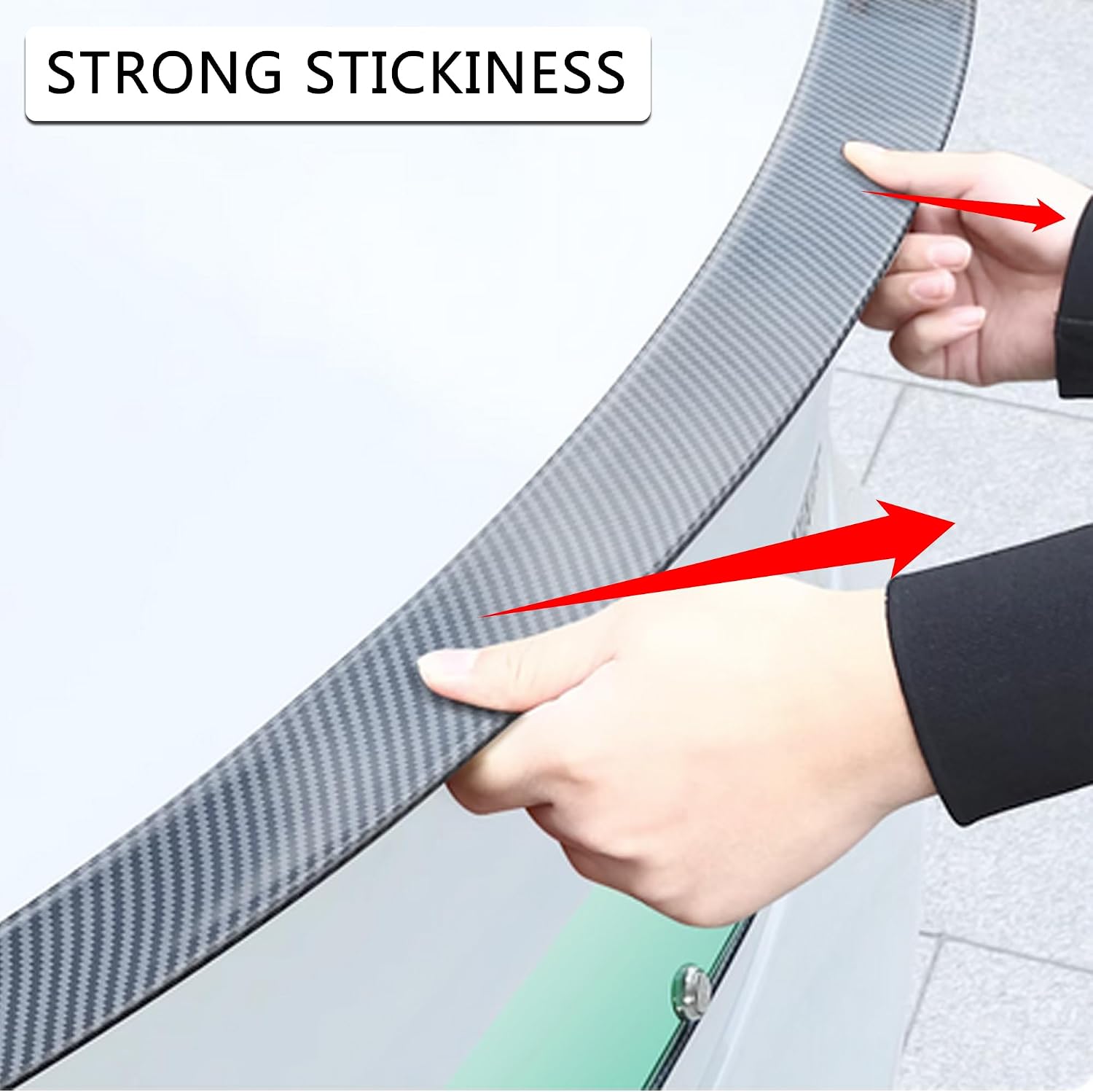 Real Carbon Fiber Spoiler for Tesla Model Y, Performance Model Y Rear Spoiler Wing Trunk Lip for Tesla Model Y 2020-2024 Accessories(Real Carbon Fiber Matte