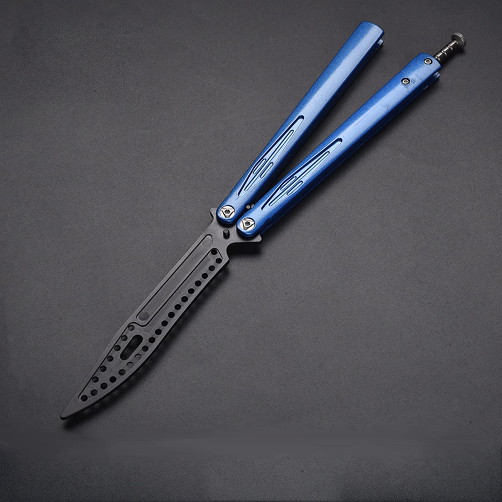 Amazon.co.jp: バタフライナイフ 練習用 精密ネジ 調整レンチ付き