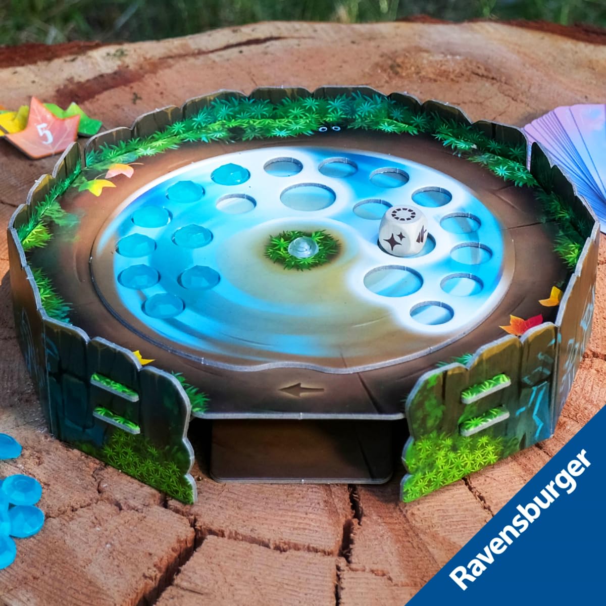 Ravensburger - Mycelia, Juego de mesa familiar para 1-4 jugadores, +9 años | Juego de mesa familiar Mycelia para 1-4 jugadores, indicado desde 9 años, en reuniones familiares, en una partida compartida.