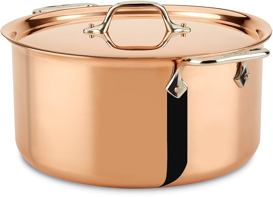 Amazon.com: All-Clad CD508 C2 COPPER CLAD Stockpot with Lid