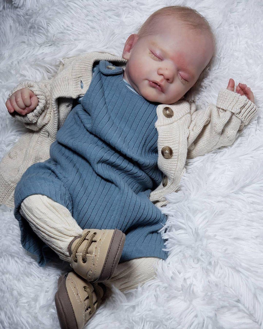 アデリーナキット　リボーンドール Amazon.com: DangTpor 20inch Reborn Doll Kits Size Already Painted