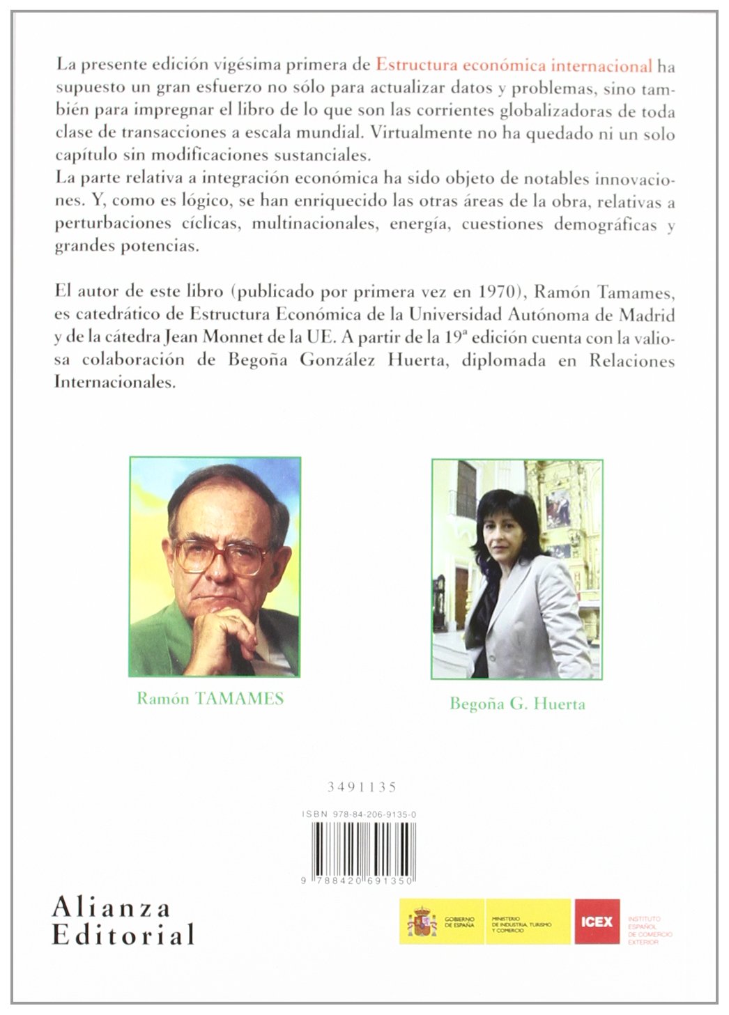 Estructura económica internacional (El libro universitario - Manuales)