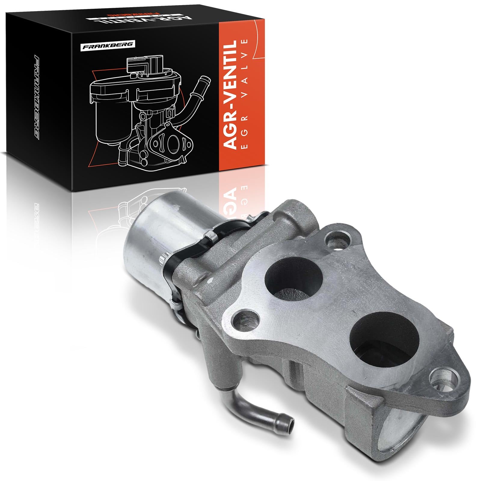 Frankberg Válvula EGR de 6 Polos 25620-27080 | Compatible con A.v.e.n.s.i.s Verso M2, R.A.V 4 II A2, Previa R3