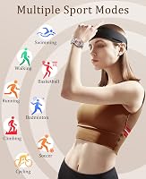 BOCLOUD Okosóra Férfi Női Smartwatch iPhone Android Telefonhoz, IP68 Vízálló Pulzusmérő Véroxigén Alvásmonitor Fitness Tracker Sportmódok 4