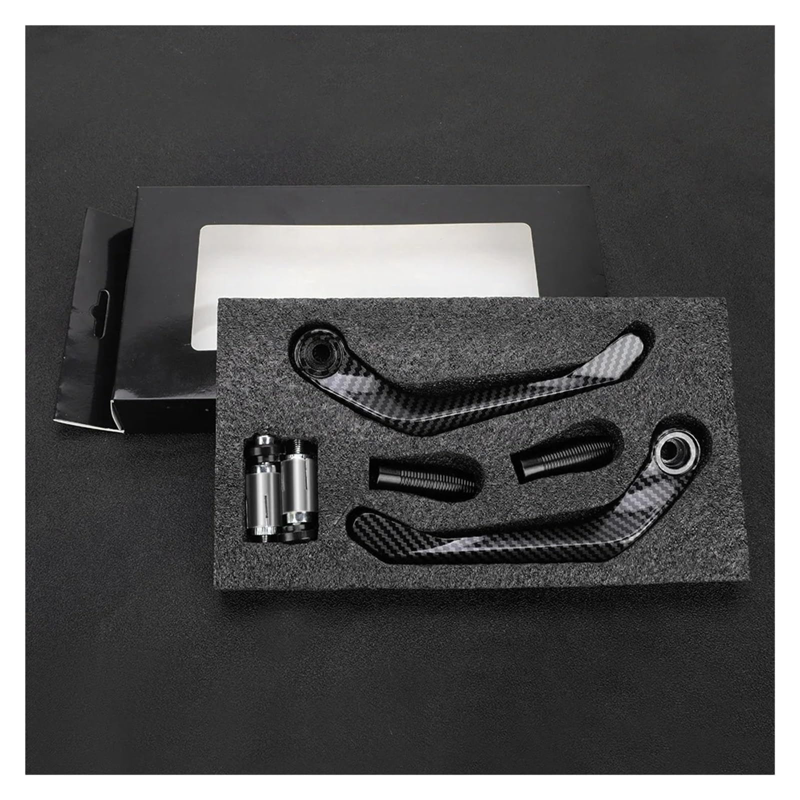 Paramani Moto PER DUCATI 400 620 695 696 750 796 797 821 900 937 PER MONSTER Protezione Manopole Manubrio Moto Protezione Leve Freno Frizione Motocicletta Hand Guard(Black)