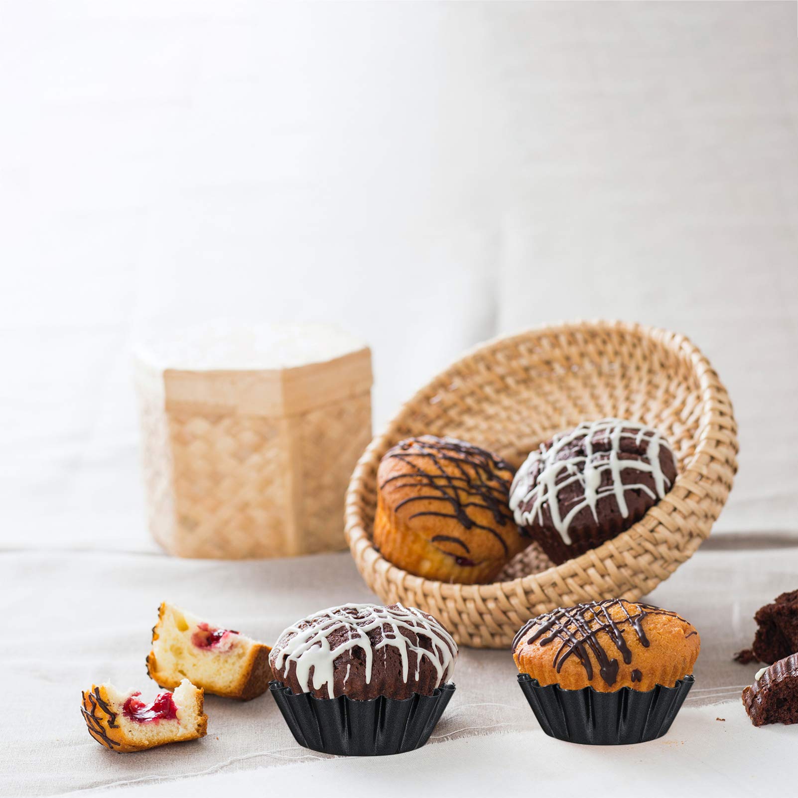 新品47個セット◆NUOLUX タルト型 パイ型 エッグタルト型 ミニ 花型 Amazon | NUOLUX タルト型 パイ型 エッグタルト型 非粘着