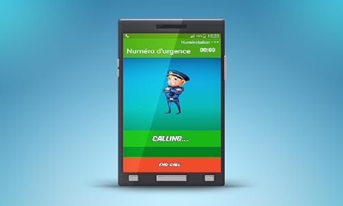 Kids Police Fake Call Prank, fake call game from the police, funny calling prank game for child, gag