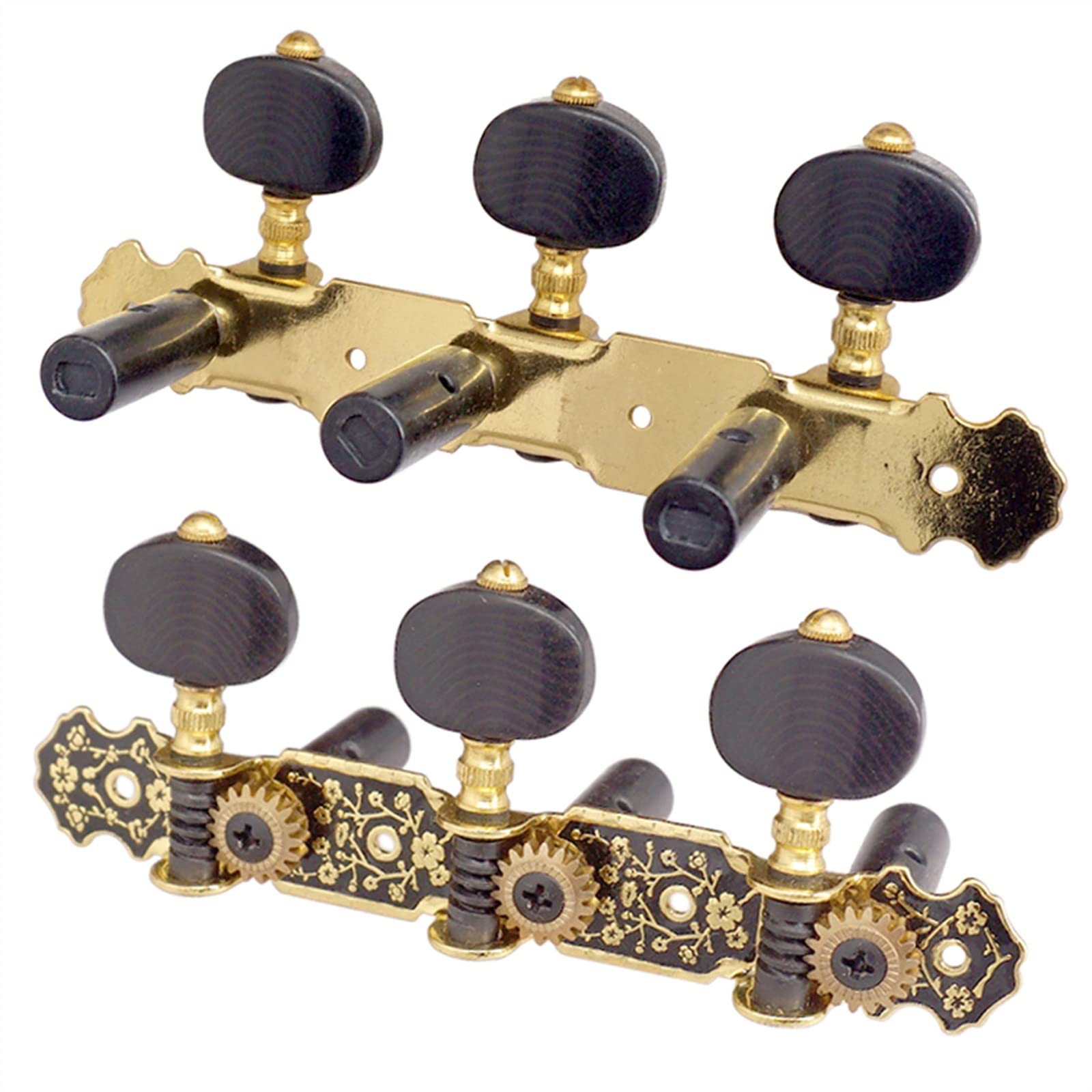 Tuner Mechaniken Knöpfe 2 PCS -Gitarrenstrings Tuning Pegs Tuner Musikalische Streichinstrumente Für Gitarren -Teile