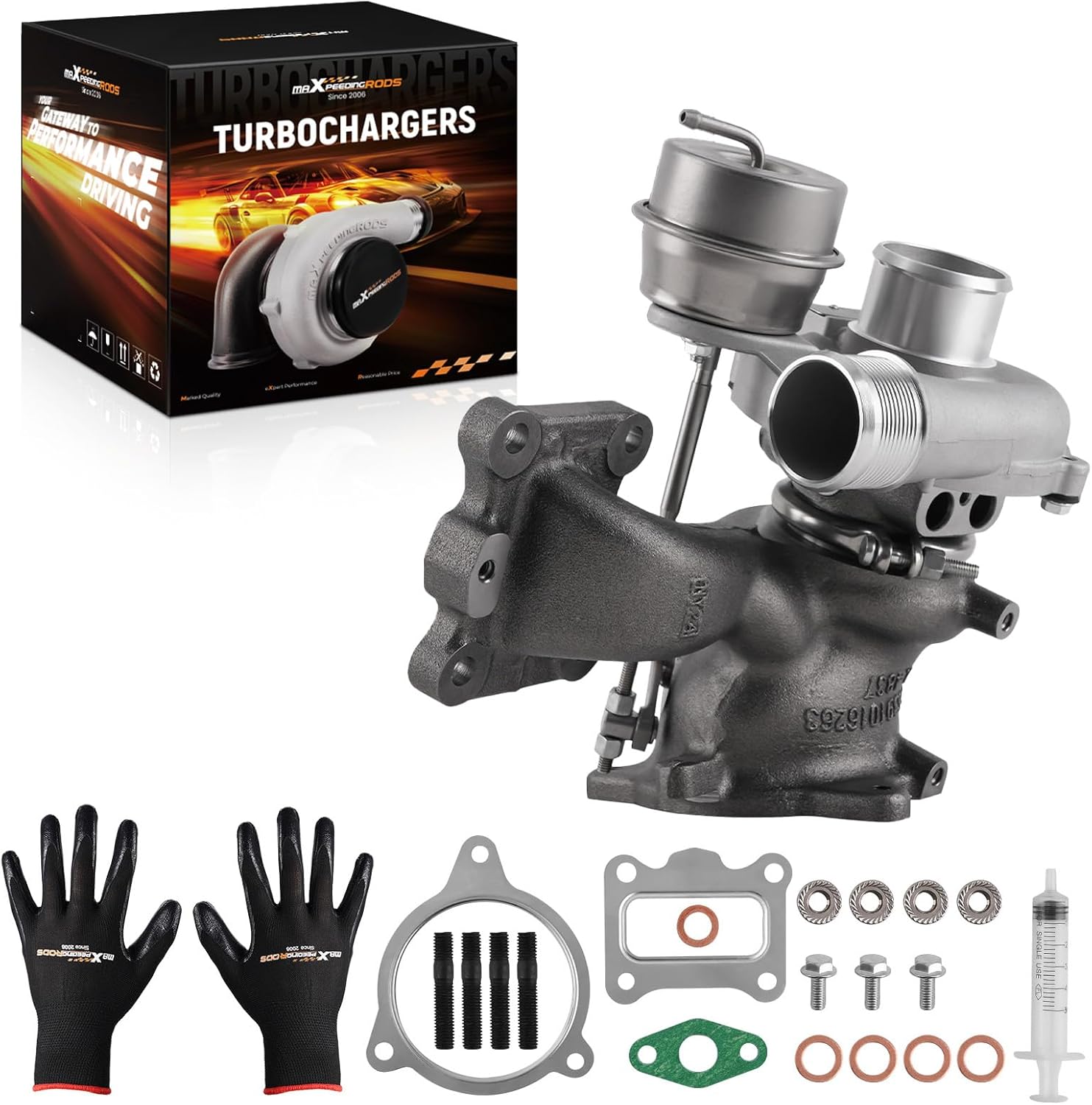 maXpeedingrods Turbo Turbocharger for Ford Fusion L4 1.5L 2014-2020, Escape B0BG 2017-2019, SGDI ECO-Boost, 1639-970-0003 F1FZ6K683D, Basic VL Series