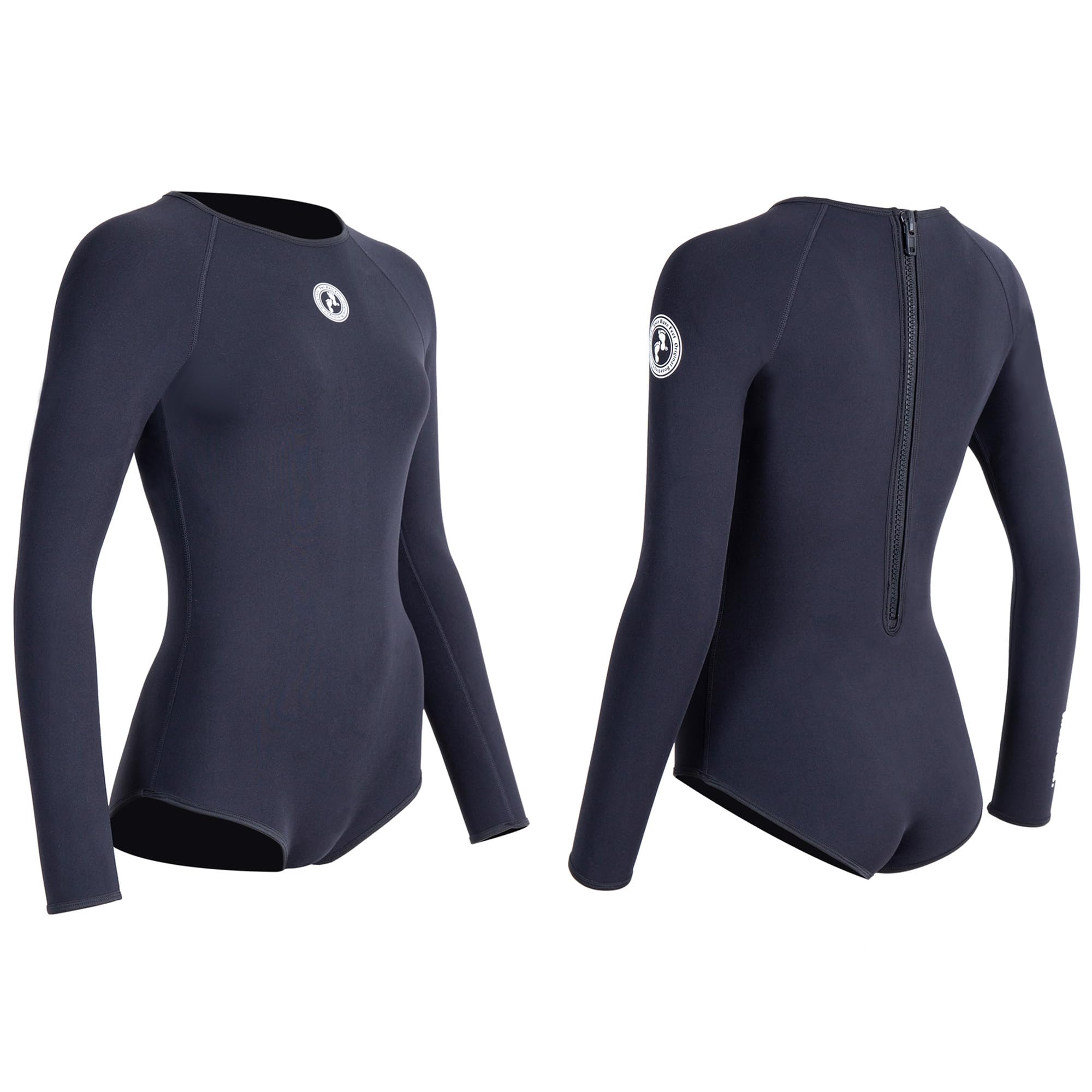 Two Bare Feet Women's 2mm Neoprene One-Piece Wetsuit – Premium Swim Suit for Surfing, Swimming, Scuba Diving & Water Sports, Flexible, Durable, Multiple Styles