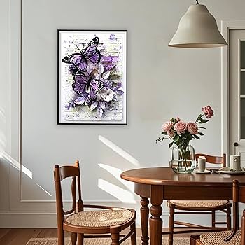 DOTZSO Butterfly Diamond Painting Kits for Adults Diamond