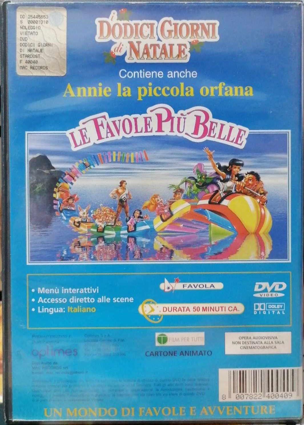 TEKNOFILM I Dodici 12 Giorni di Natale Anna la Piccola Orfana