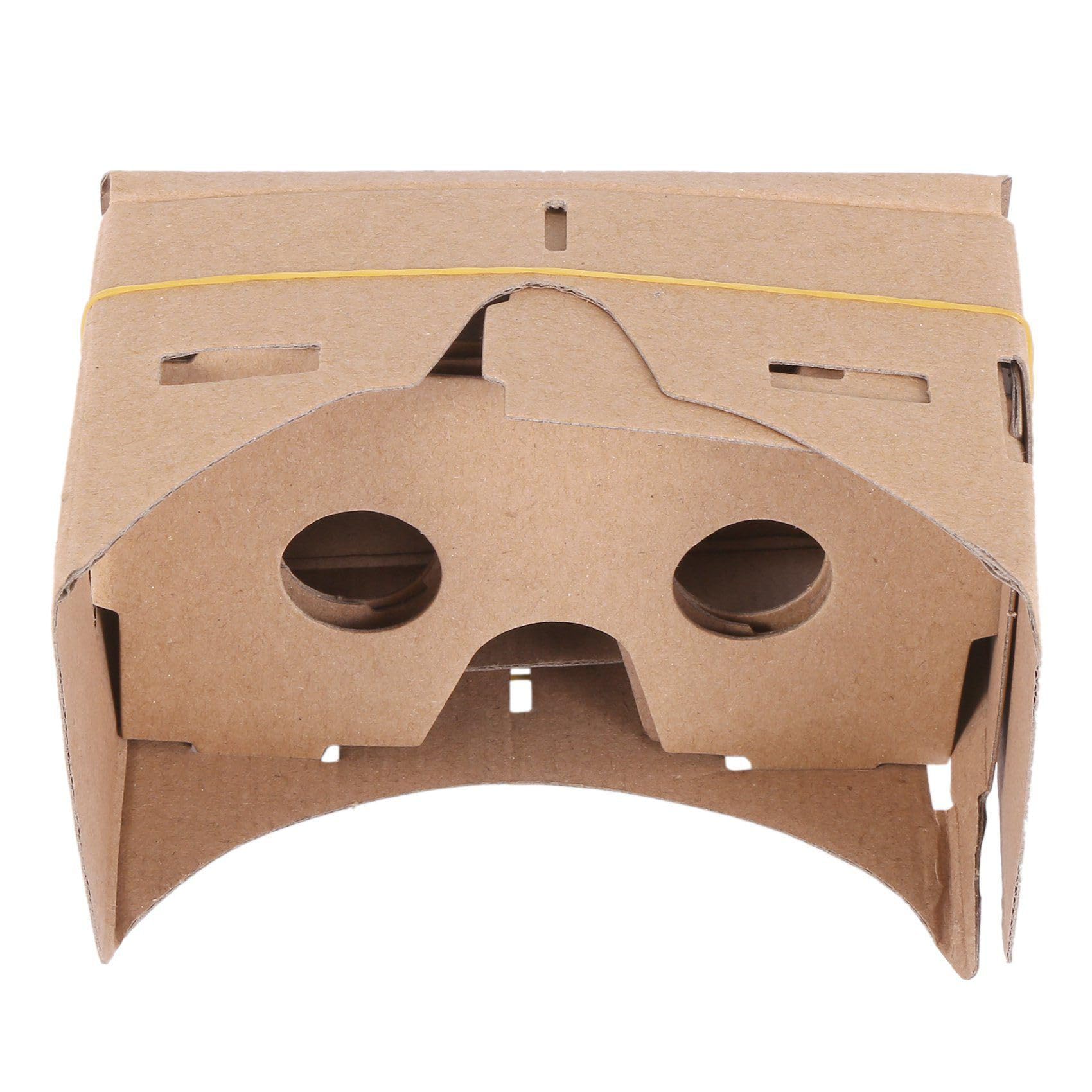 5 Set 6 Occhiali da Vista in Pollice DIY 3D VR Realtà Virtuale per Cartone
