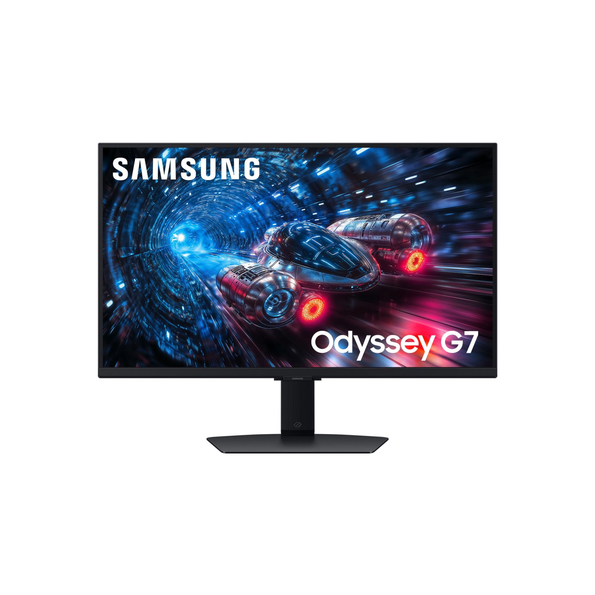 Samsung 27" Odyssey G7 (G70F) Dual Mode 180Hz/360Hz 4K Monitor Gamingowy - Stały IPS, G-SYNC, HDR10