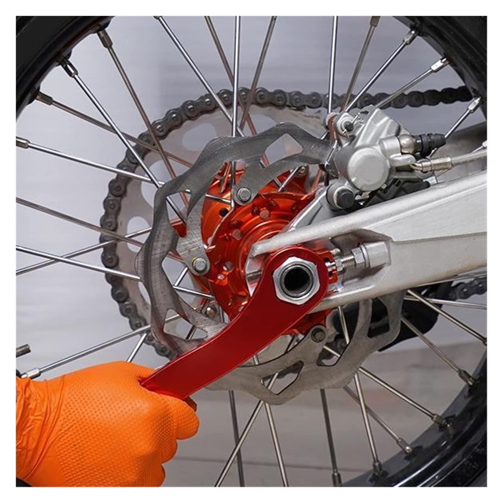 8424 - Kit Guarnizioni Ruota Posteriore Compatibile Con HUSQVARNA FE - Foto 4