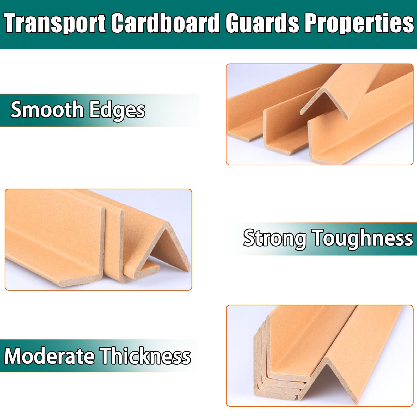Lot de 100 protections d'angle pour murs, cadres de porte, armoires, tables, escaliers